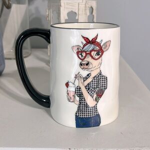 Cow Coffee Cup Large Animal Mug New Oversized